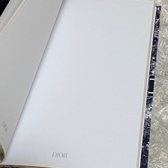 CHRISTIAN DIOR ノート　無地 の画像