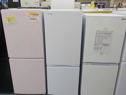 ID401501　2ドア冷蔵庫　153L　東芝　2023年製　GR-U15BS