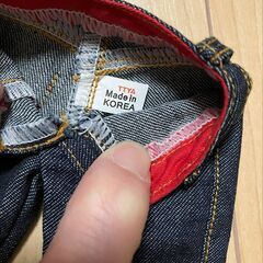 MDD ドール服　TTYA製 デニムパンツの画像