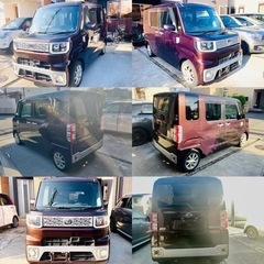 ウェイクXターボSA4WD 車検ほぼ2年付　走行9.8万km　コミコミ価格　仙台宮城　タイヤバリ山の画像