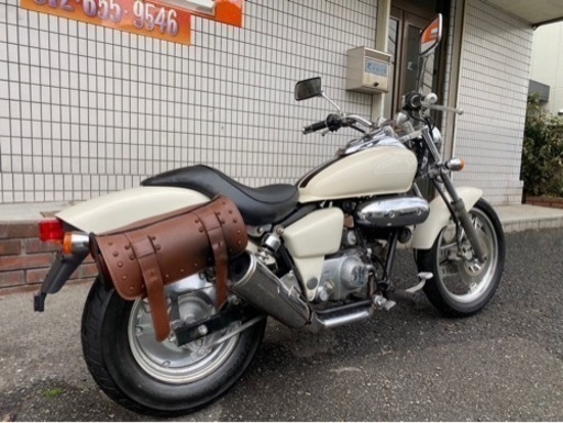 ★22万円　マグナ50 ホンダ セル1 実働車　AC13 原付　マグナ　アメリカン