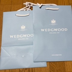 新品・未使用 ウェッジウッド クリスタル アニュアルタンブラー ペア　袋2枚の画像
