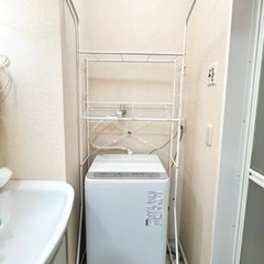洗濯機ラック(DK003 ホワイト)の画像