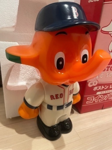 【希少】サトちゃん ボストンレッドソックス　バンク　sato サトウ製薬　限定品　レア　レトロ