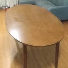 【無料】茶色テーブル