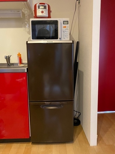 Panasonic冷蔵庫＋HAIERレンジ＋Tiger炊飯器セット