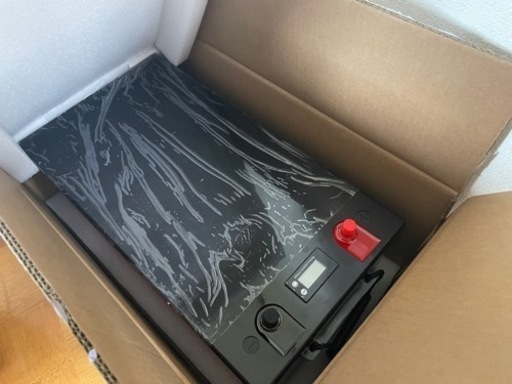 新品未使用品,24V,100Ah,2560Wh,LiFePo4,リン酸鉄リチウムバッテリー 新品未使用品