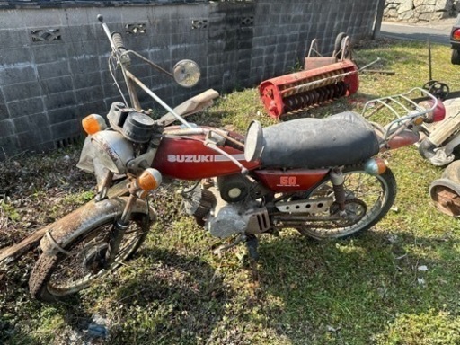 バイク スズキ　ハスラー　初期型　当時物