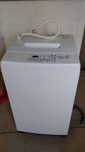 ☆（お話中）最終値下げ！ELSONIC　5kgサイズ　家庭用全自動洗濯機　EM-L50S　2018年モデル！美品！（現状渡し）☆