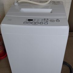 ☆（お話中）最終値下げ！ELSONIC　5kgサイズ　家庭用全自動洗濯機　EM-L50S　2018年モデル！美品！（現状渡し）☆