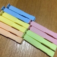 袋の保存どめセット