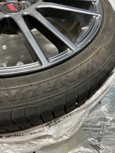 インプレッサWRXSTI GRB Type-C 純正ホイール、夏タイヤ4本セット
