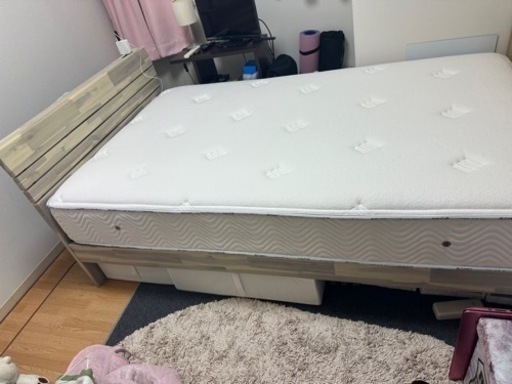 引き取りのみ　家具　セミダブルベット