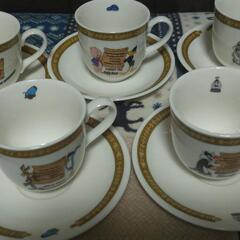 LOONEY TUNES ルーニーチューンズ コーヒーカップ ソーサー セットの画像