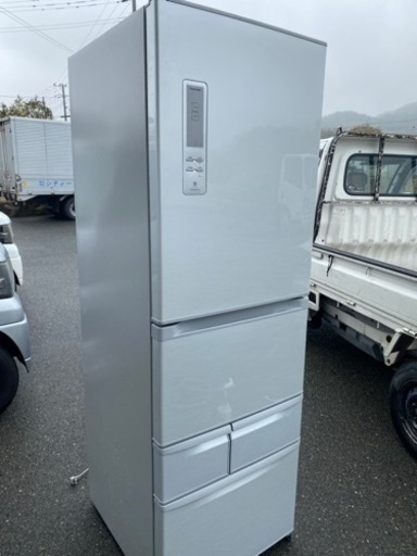 福岡市内配送設置無料　東芝 TOSHIBA GR-E43G-SS [冷蔵庫（427L・右開き） ブライトシルバー VEGETA(ベジータ)]