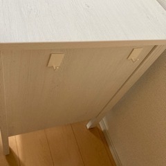 IKEA ブルサリBRUSALI  デスク ホワイト 90x52 cmの画像