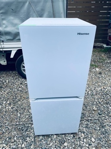 Hisense 2ドア冷凍冷蔵庫　HR-G13A-W
