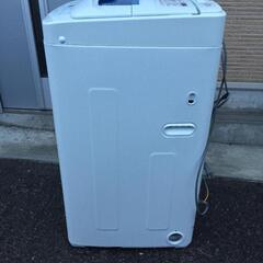 🔰配送無料🚛当日配送‼️ 狭い場所にオススメ　洗濯機🏅清掃済み⭕️ステンレス槽‼️ コンパクトサイズ　✨冷蔵庫　も出品✨　大阪　兵庫　京都　奈良　和歌山           の画像