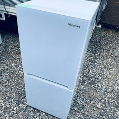 ♦️Hisense2ドア冷凍冷蔵庫 【2018年製】HR-G13A-W