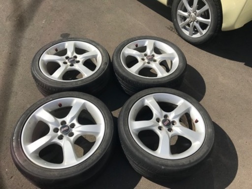 スバル　STI  純正　夏タイヤホイール4本セット　中古
