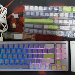 新品特価　M71 ゲーミングキーボード TypeC ワイヤーメカ...