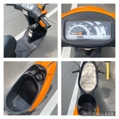 ⭐️メンテナンス済み　スズキ　レッツ2 CA1PA後期型　書類有り、直ぐ乗れます　近郊無料配送しますの画像
