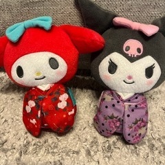 マイメロクロミのぬいぐるみ