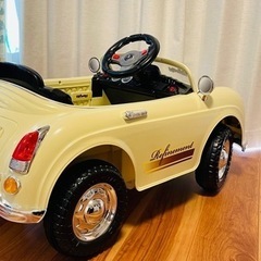 電動乗用ラジコンカー ポルシェ 9,500円(G.W.限定値下げしました) お譲りしますの画像