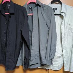 服 メンズ H&M３枚 シャツ