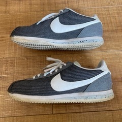 NIKE CORTEZ BASIC PRM IRON GREY/WHITEの画像