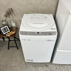 ☑︎ご成約済み🤝 SHARP ホワイト家電セット✨ 一人暮らしに👀 高年式💫の画像