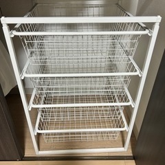 IKEA イケア　ヨナクセル　クローゼット収納　オープンラック ...