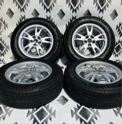 30/50系 プリウス 純正 アルミホイール スタッドレス付 195/65R15