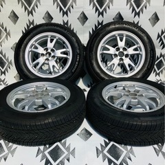 30/50系 プリウス 純正 アルミホイール スタッドレス付 195/65R15