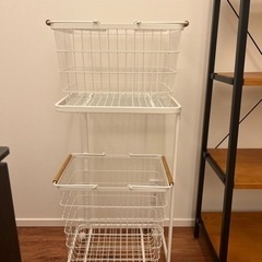 ランドリー　家具 収納家具 スチールラック