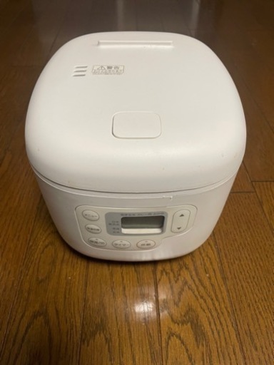 4/7午前中までにご連絡ください　無印　炊飯器　3合
