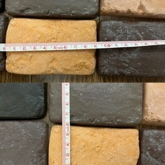 ブロック、レンガ調、DIYの画像