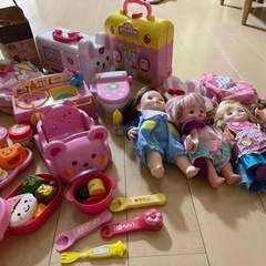 メルちゃんポポちゃんのお世話セット♡
