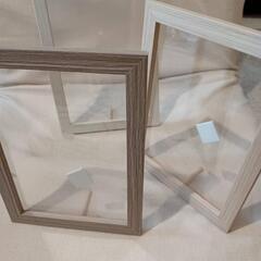 【値下げ3/30】フォトフレーム　ポールライト　ボードの画像