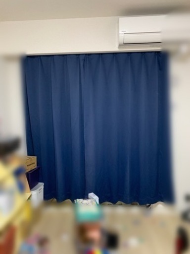 カーテン(ネイビー)