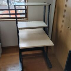 パソコン デスク スチールラック(収納家具)の中古が安い!激安で パソコン デスク スチールラック(収納家具)の中古が安い!激安で