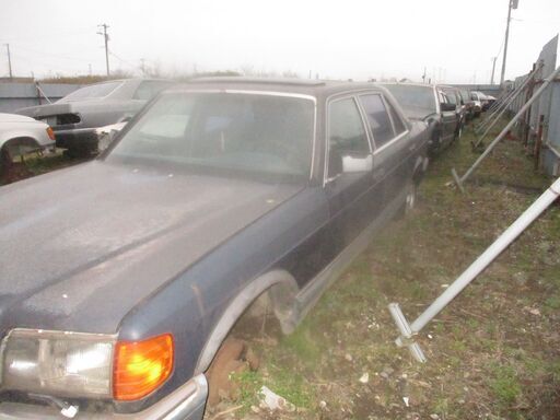 Mベンツ126-SEL用フエンダーアーチ前後左右