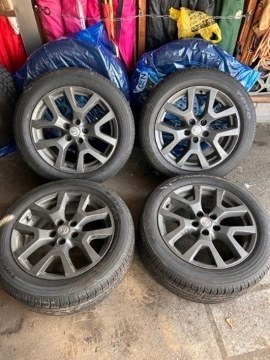 夏タイヤ、ホイールセット