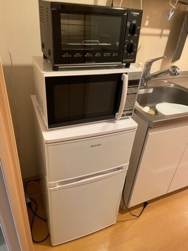 【交渉中】4月5日or6日に引取りできる方500円オフ★定価53000円程★美品★家電三点セット★今週〆切