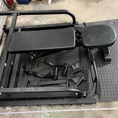 WASAIハーフラック、BERWINGトレーニングベンチのセットの画像