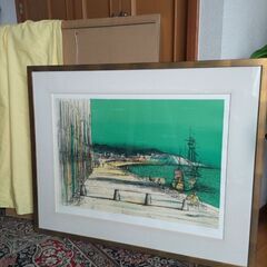 絵画.ジャン・カルズーのリトグラフ