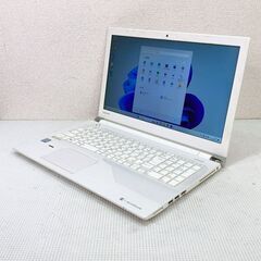 Windows11 第7世代CPU搭載 WEBカメラ内蔵 オールインワン ★ 東芝 dynabook AZ65/CW Core i7-7500U メモリ16GB SSD512GB BD-RE