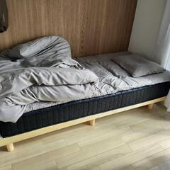 家具 シングルベッド マットレスセット