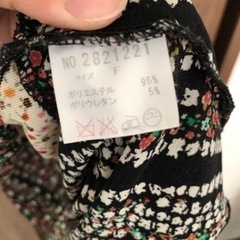 Alphabet's alphabet 花柄ワンピースの画像