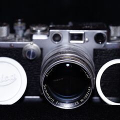 昭和ﾚﾄﾛ Leica Ⅲf ＆ Summarit 5cm f1.5